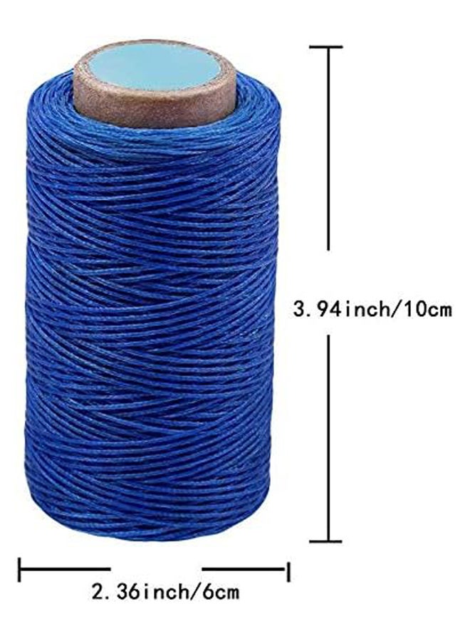 Ikalay Leather Thread for Crafts, 273 Yards Waxed Leather Thread, Leather Sewing Thread for Bracelets, Anklets, Beads, Chains, Jewelry Making, Hand Sewing, Bookbinding, Shoe Repair - Image 3