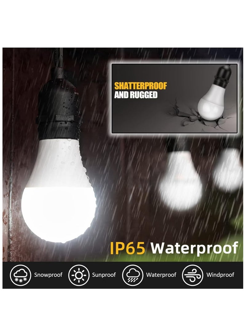 Raxoom 33FT Outdoor String Lights, 10 Meter 20 Hanging Sockets Decorative Lights for Outdoor Garden - Image 3