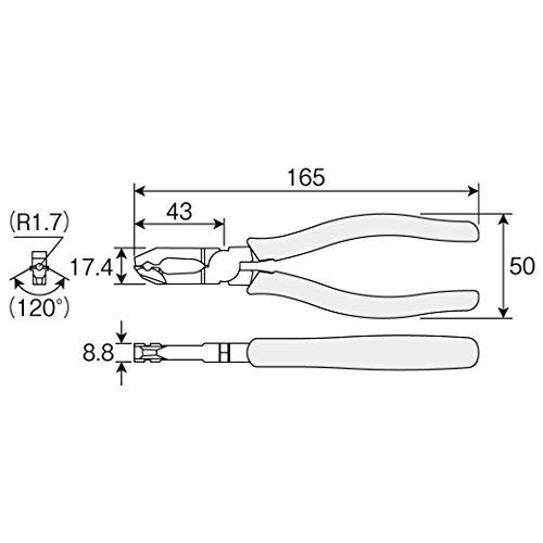 Hozan P-221 Chain Pliers for Industrial Machinery, Bicycles, Motorcycles - Image 4