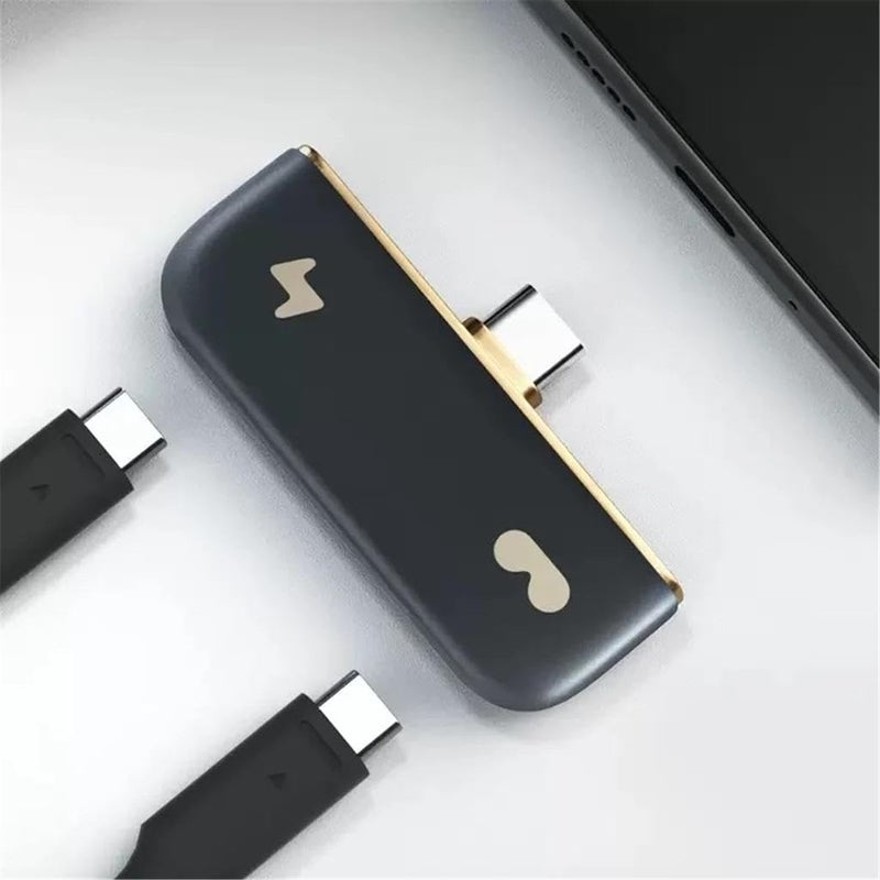محول شحن النظارات الذكية USB C محور 6 في 1 متعدد المنافذ - Image 4