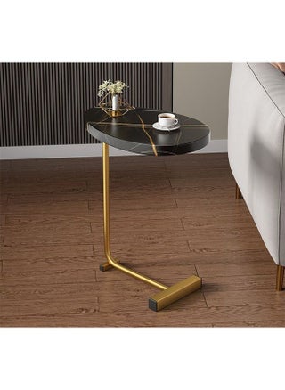 Black oval Side Tables