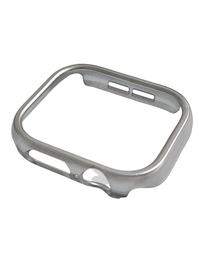 Frame Apple Watch SERIES 10 46mm Frame Case And Doesn't Cover The Screen - Silver
