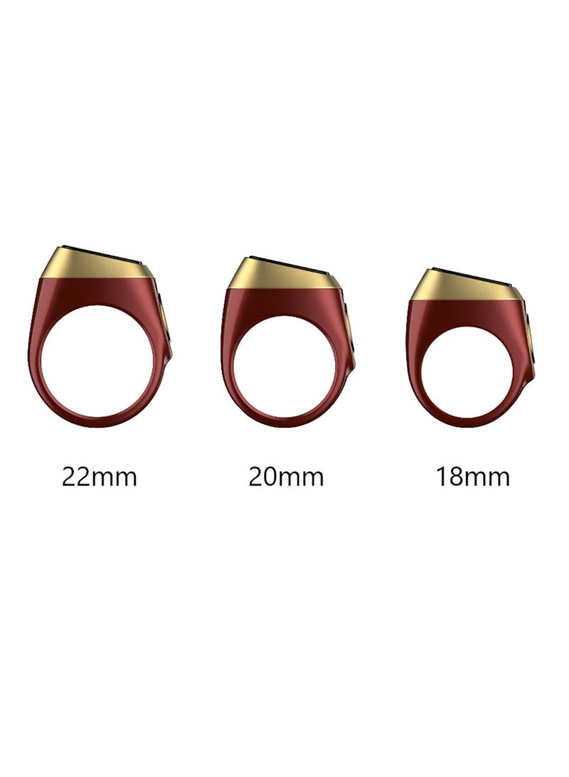 iQIBLA Smart Tasbih Zikr Lite Ring Brown Plastic 20MM - Image 3