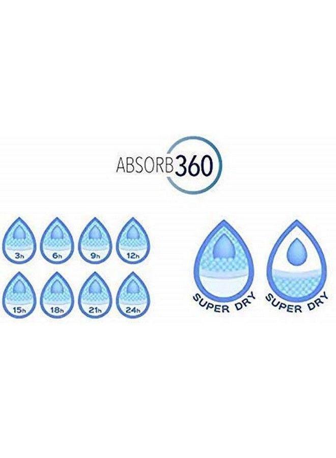 DOMENICO وسادات حفاضات قابلة لإعادة الاستخدام (عبوة من 12) حفاضات قماش قابلة للغسل للأطفال; الرضع; الصغار (وسادة حفاضات قماش قياسية باللون الرمادي) - Image 5