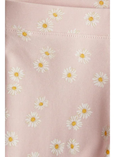 اتش اند ام Printed jersey leggings