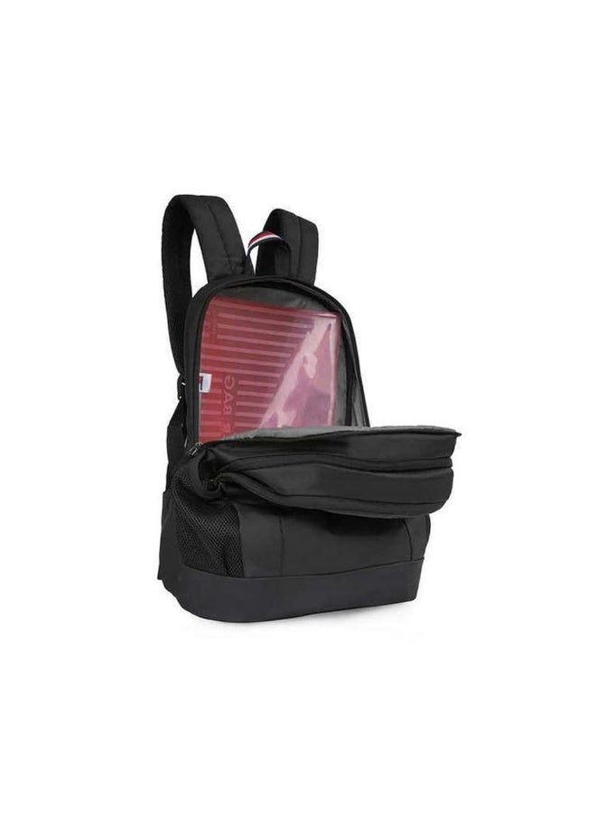 American Tourister Quad 3.0 Style 02, Large 3 Compartment Backpack, 33.5L with Spacious Interiors Bags For School, Office, College, Gift For Men & Women - Space Black - Image 3