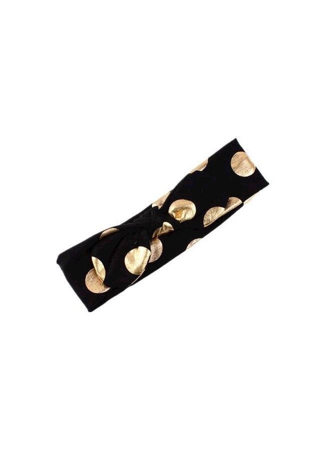 NIBEMINENT Rabbit Ears Head Belt Black/Gold