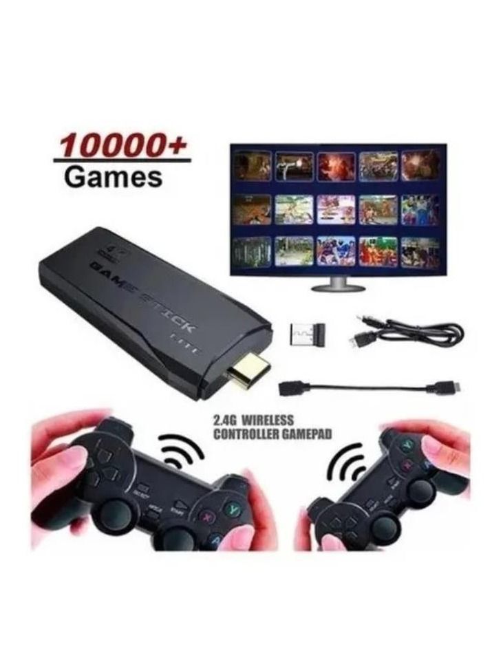 HD TV Video Game Box Retro Console Box with Wireless Controller Gamepad - Image 1