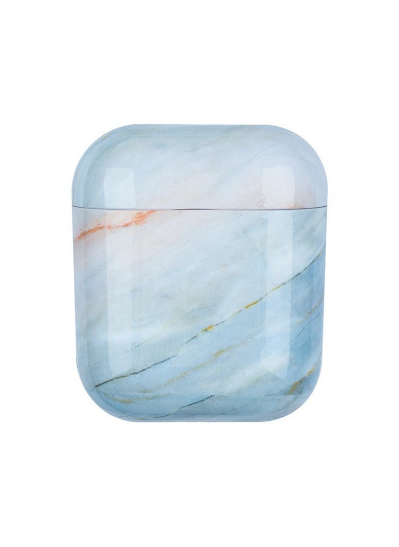 Marble Textured Protective Cover Case for Airpods 1/2 