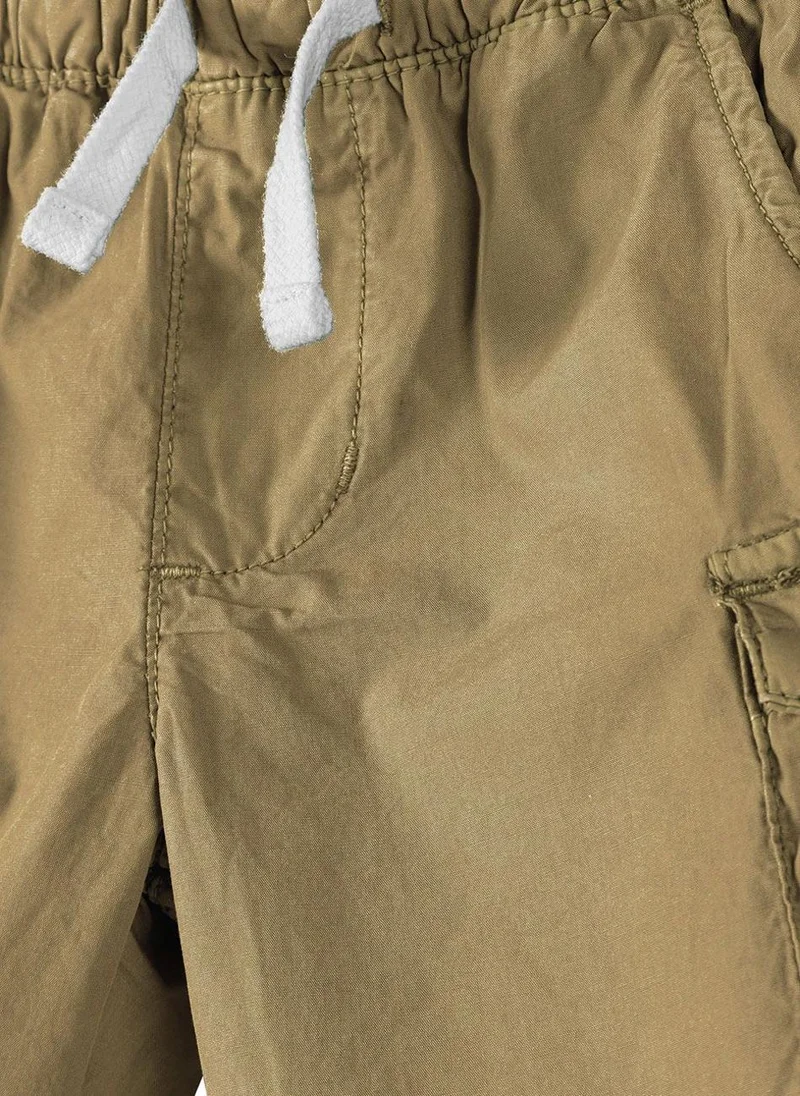 MINOTI Teen Poplin Cargo Shorts