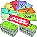 Queensell Play Money Suitable for Monopoly Board Game 480 pcs of 60 Each Bill Denomination Double Sides Printing Paper Money for Pretend Play Cashier Monopoly Money Refill Packs 480 pcs - Image 2