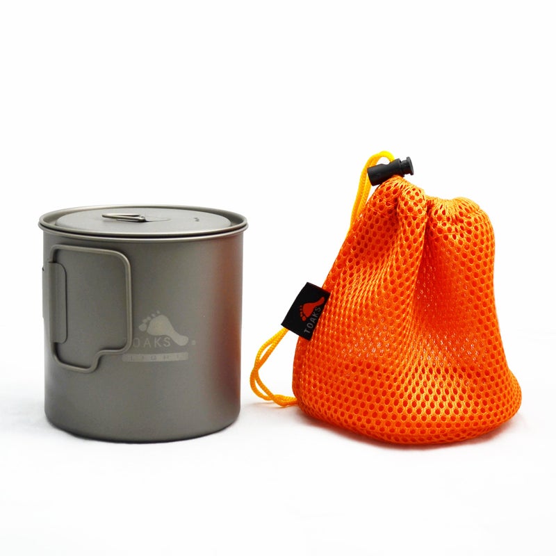 TOAKS LIGHT Titanium 650ml Pot - Image 2