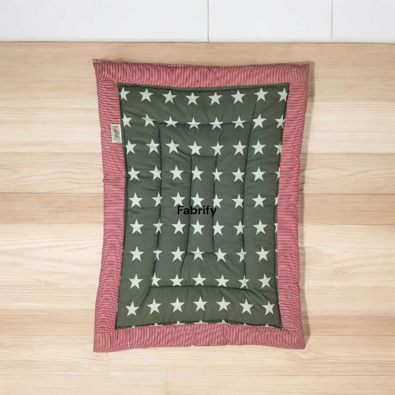 Fabrify Newborn Baby Godadi Baby Bed Mattress Rajai Godari Quilt 80x58 CM Multi1 - Image 3