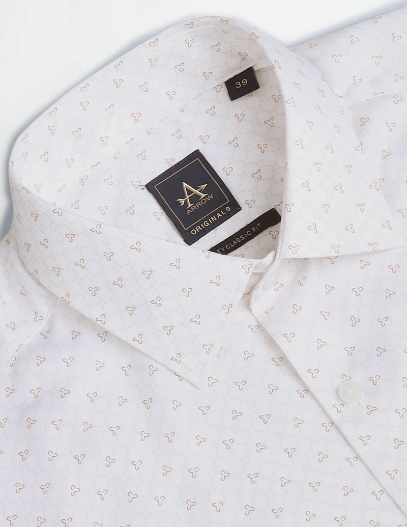 Arrow Short Sleeve Auto Press Shirt