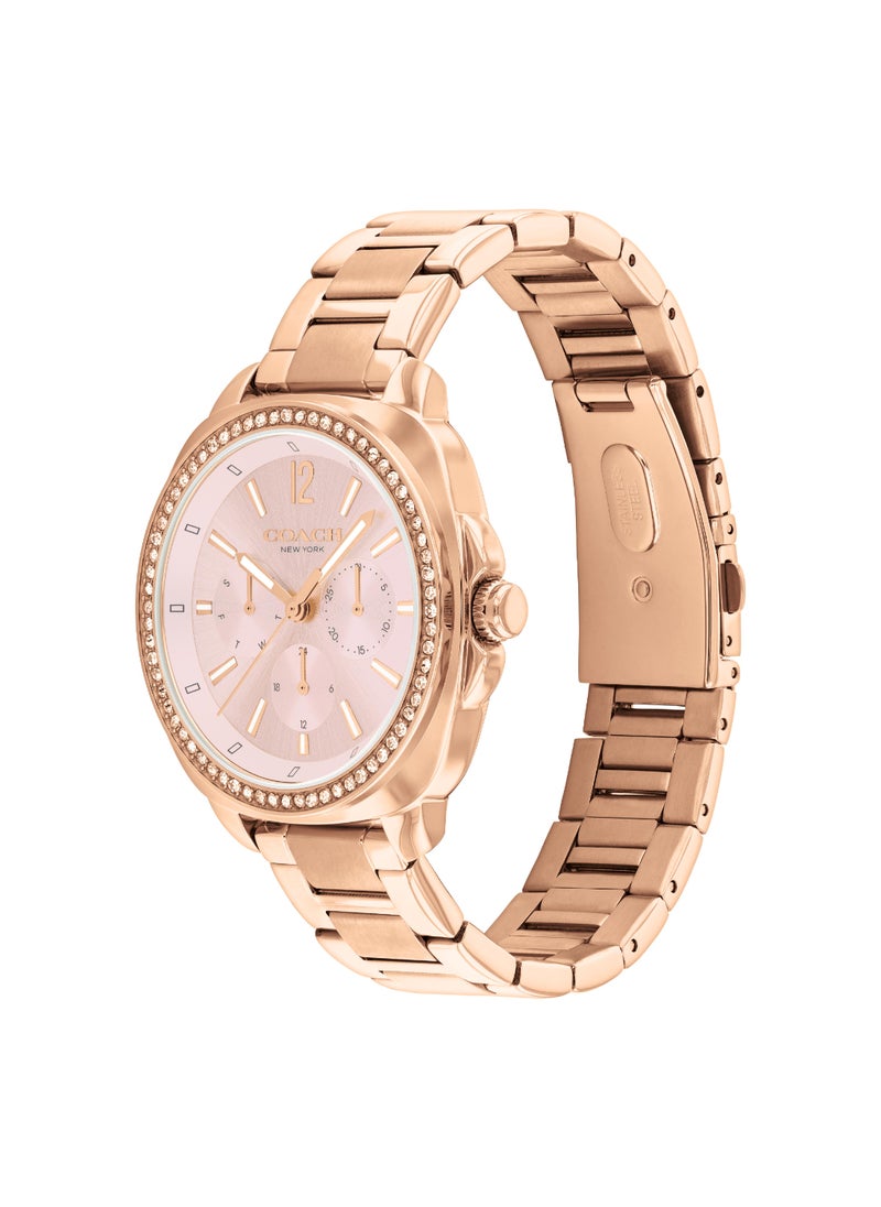 COACH COACH WATCHES TONNEAU ANALOG WOMEN'S BLUSH CASE WATCH - 14504399  - Image 1