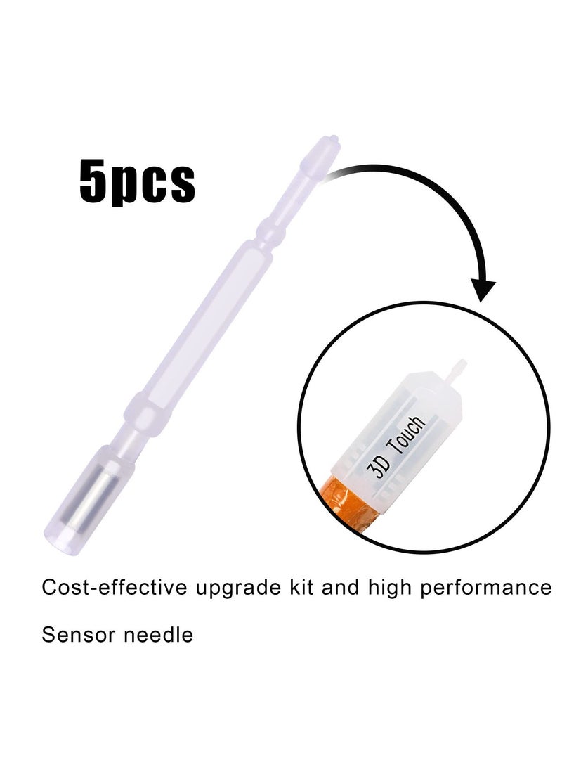 Excefore 3D Touch Probe Pin Replacement, 5 Pcs Smart Automatic Bed Leveling Touch Probe Pin Replacement, Auto Bed Leveling Sensor Probe Tips Replacement Probe, for Bltouch, 3D Touch - Image 4