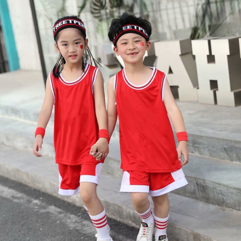 Children'S Basketball Suit Lakers Warriors Board Blank Board 76 Primary And Secondary School Students Diy Jersey Team Uniform - Image 1