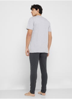 Robert Wood Nightwear T-Shirt & Pants Sets  - Image 2