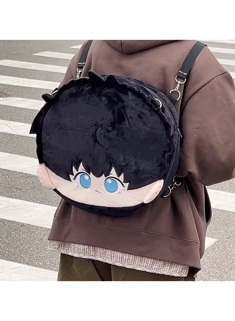 general Haikyu Plush Backpack, Tobio Kageyama 40cm, Rucksack Display Bag Pain Bag, Multi-functional Large Capacity Cute Suitable for travel, work, school - Image 3