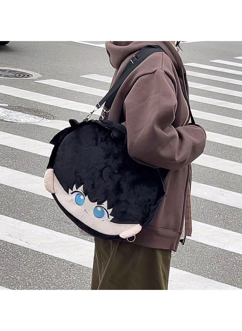 general Haikyu Plush Backpack, Tobio Kageyama 40cm, Rucksack Display Bag Pain Bag, Multi-functional Large Capacity Cute Suitable for travel, work, school - Image 4