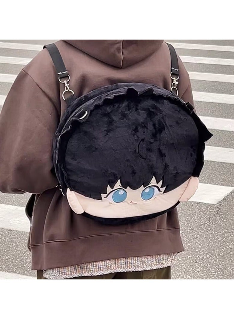 general Haikyu Plush Backpack, Tobio Kageyama 40cm, Rucksack Display Bag Pain Bag, Multi-functional Large Capacity Cute Suitable for travel, work, school - Image 2