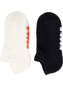 DIADORA 2 Pack Ankle Socks W Cream Color Black Women's 2 Pack Socks - D202015-976  - Image 3