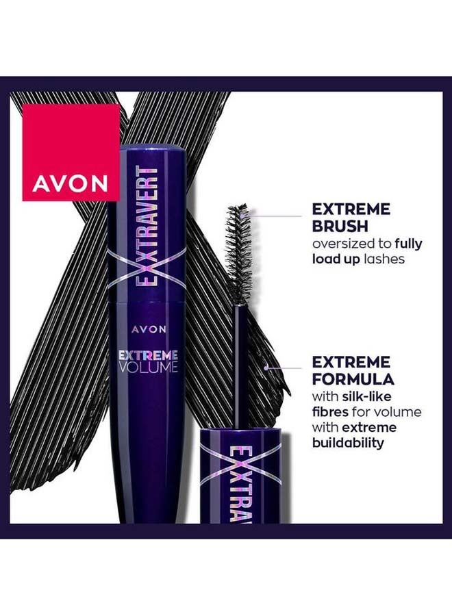 آفون Exxtravert Lash & Brow Giftset EyeLiner +Brow +Mascara Black + Blackest Black + Clear - Image 2