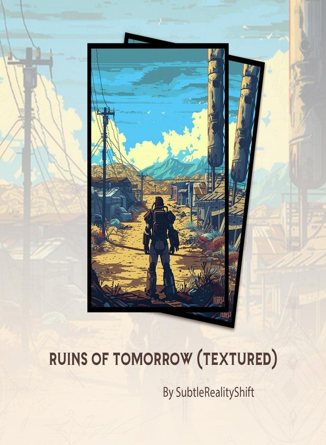 Paramint Ruins of Tomorrow MTG Card Sleeves (Smooth) - 104 Count Standard Size TCG Sleeves - Compatible with Magic The Gathering - Double Sleeving - Original Art Design, Premium Protection - Image 2