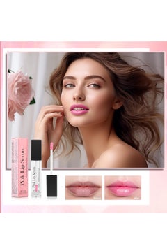 ibcccndc Pink Lip Serum Plumper, Colour Changing Lip Gloss, Magic Colour Changing Lip Gloss, Hydrating Pink Lip Plumper, Pink Lip Serum Lip Tint, Valentine's Day Gift for Moisture and Reduces Fine Lines 5.5ml  - Image 2