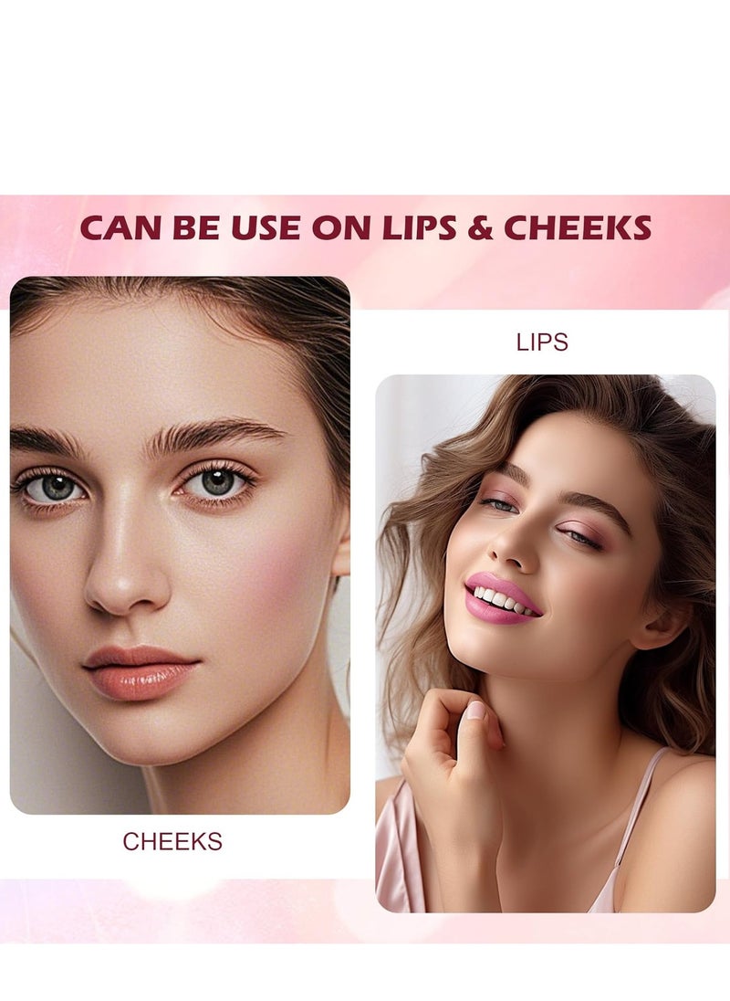 آي بي سي سي سي أن دي سي Pink Lip Serum Plumper ، ملمع شفاه متغير اللون ، ملمع شفاه سحري لتغيير اللون ، ممتلئ شفاه وردي مرطب ، صبغة شفاه مصل الشفاه الوردي ، هدية عيد الحب للترطيب وتقليل الخطوط الدقيقة 5.5 مل  - Image 5