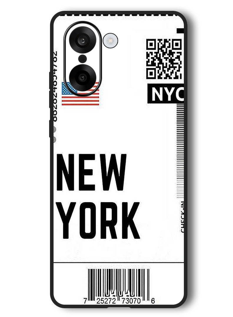 Theodor Case Compatible with OnePlus Nord CE 5 6.77 Inch Protection Shockproof Bumper Cover NYC - Image 1