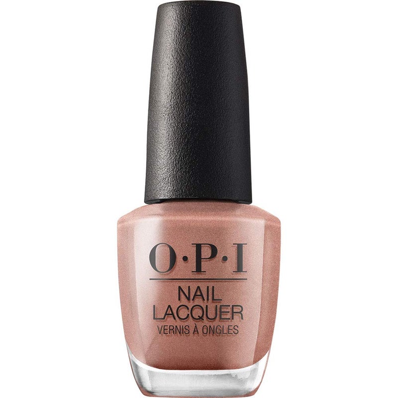 OPI Nail Lacquer Made It To the Seventh Hill! | Sheer Soft Bronze Shimmer Chip Resistant Nail Polish | Lisbon Collection - Image 1