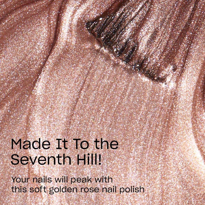 OPI Nail Lacquer Made It To the Seventh Hill! | Sheer Soft Bronze Shimmer Chip Resistant Nail Polish | Lisbon Collection - Image 3