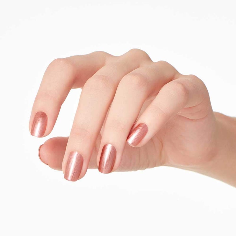 OPI Nail Lacquer Made It To the Seventh Hill! | Sheer Soft Bronze Shimmer Chip Resistant Nail Polish | Lisbon Collection - Image 4