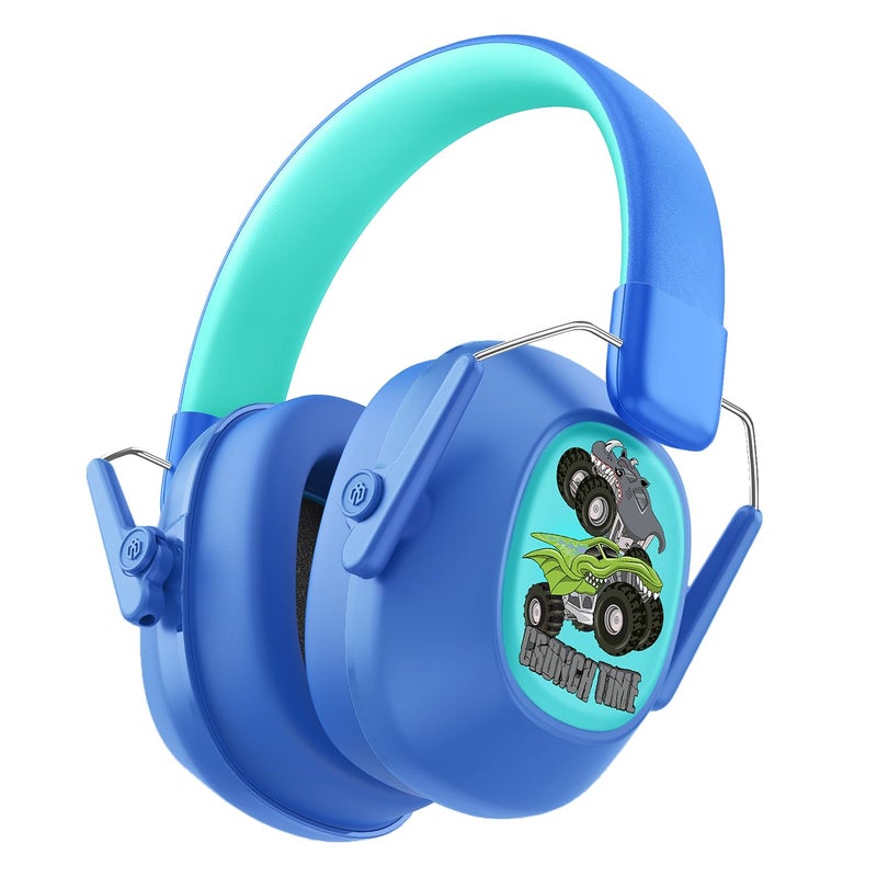 iClever Noise Cancelling Headphones for Kids, SNR 29dB Safety Noise Reduction Ear Muffs for Autism Sensory &Concentration Aid, Ear Hearing Protection for Fireworks/Event/Monster Jam/Concert - Image 1