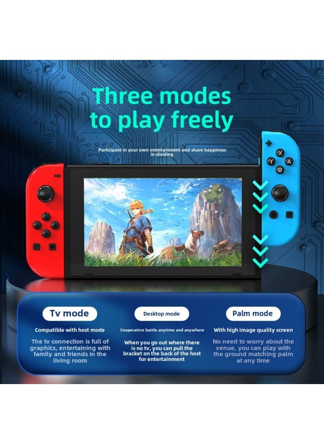 Generic Switch Joycon Left And Right Handle NS Somatosensory Vibration Bluetooth Game Wireless Handle RGB Glare Light-Product's Colour:Gradient Jet  - Image 3