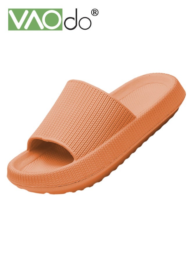 فاو دو شبشب منزلي نسائي غير قابل للانزلاق للحمام سهل الارتداء بجزء سفلي سميك وجزء سفلي ناعم للحمام - Image 1