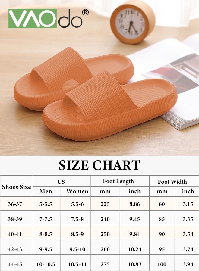 فاو دو شبشب منزلي نسائي غير قابل للانزلاق للحمام سهل الارتداء بجزء سفلي سميك وجزء سفلي ناعم للحمام - Image 3