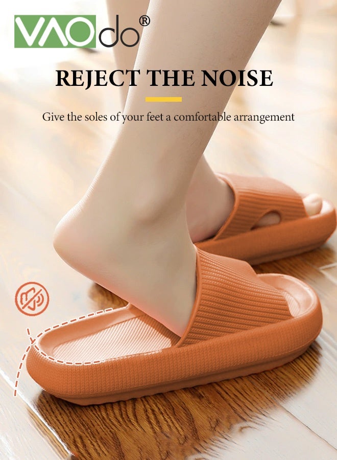 فاو دو شبشب منزلي نسائي غير قابل للانزلاق للحمام سهل الارتداء بجزء سفلي سميك وجزء سفلي ناعم للحمام - Image 5