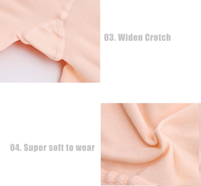 MdnMd 3 Pack Women Ballet Dance Tights Footless Transition Ultra Soft Ballet Legging Stocking Pantyhose (Ballet Pink, Adult-Large, Height 67-69") - Image 5