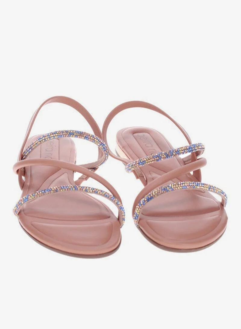 Beira Rio  Beira Rio Ladies Flat Sandals Blue | Made In Brazil for Women | Best Price UAE