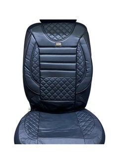 Universal Seat Cover Cushion For 5 Seater Car Front/Back Seat and Head Rest, High Quality Rexine Premium Version -11 Pcs Set (Black With Stripes) - pzsku/Z8B565A7FB43315026BB1Z/45/_/1680369210/a335db19-a8a6-4805-ab5c-e0192cc4a854