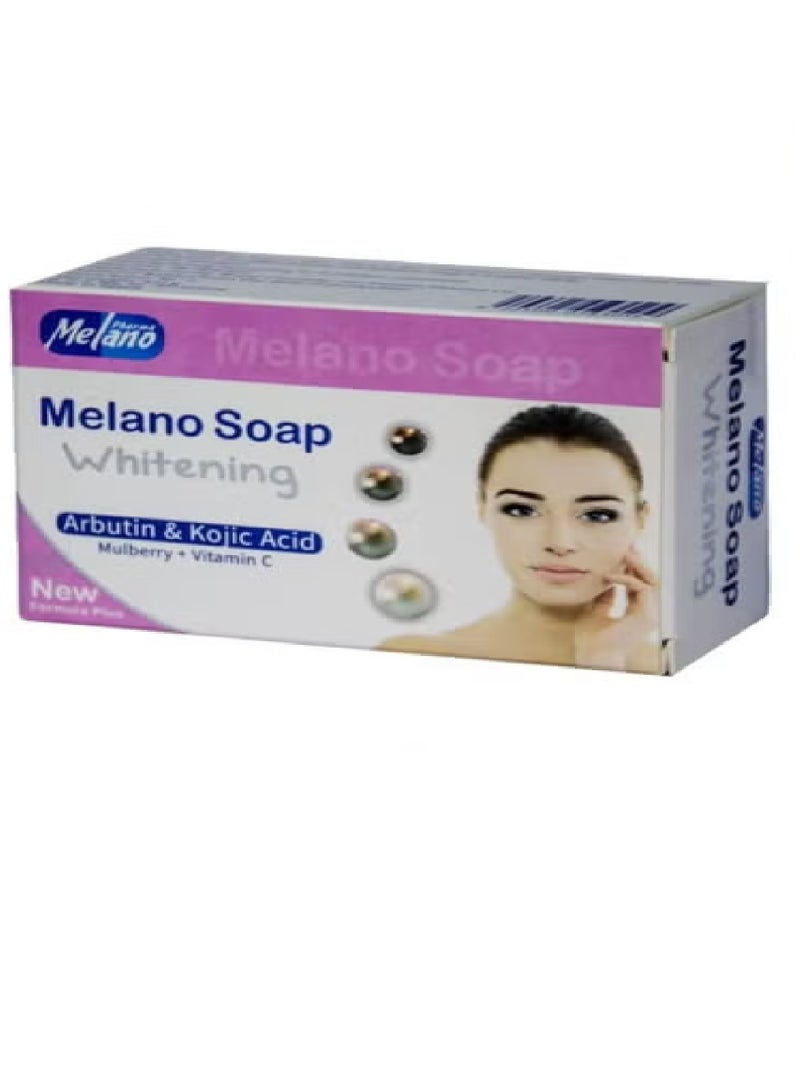 ميلانو 3 قطع من صابون ميلانو مع أربوتين وحمض كوجيك والتوت فيتامين سي لتفتيح البشرة 100 جرام - Image 2