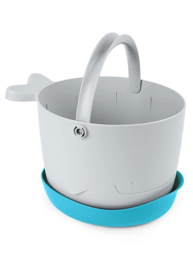 Skip Hop Bath Toy Storage, Moby Stowaway Bucket, Grey - Image 1