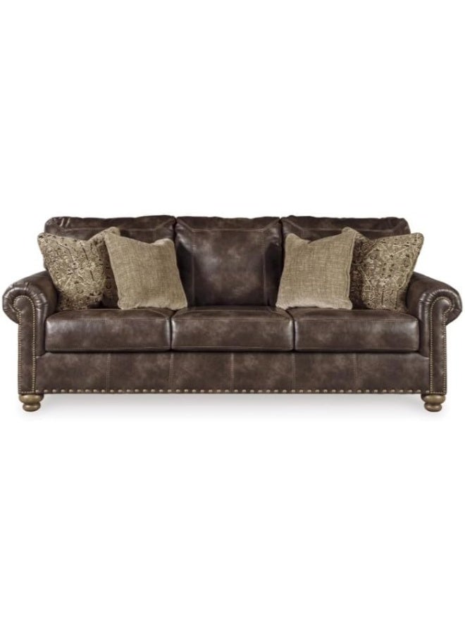 Comfynest مجموعة أرائك جلدية عصرية مكونة من 3 مقاعد من كومفينيست - Image 3