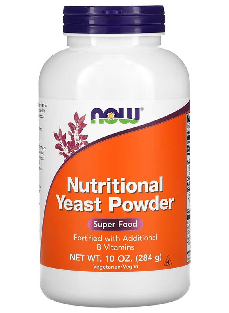 now Nutritional Yeast Powder, 10 oz (284 g) - Image 1