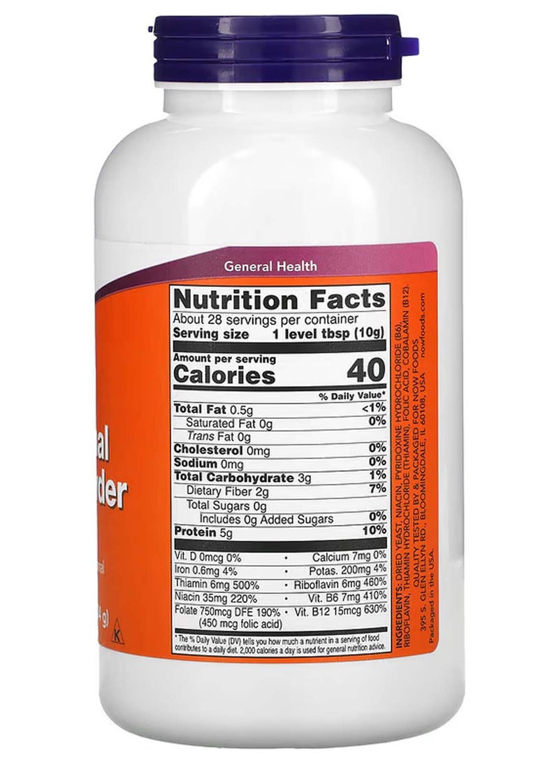 now Nutritional Yeast Powder, 10 oz (284 g) - Image 2