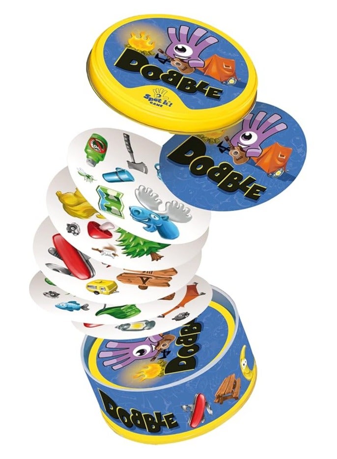 دوبل لعبة بطاقات دوبل للأطفال - متعة السرعة والملاحظة برسومات الحيوانات المحببة (نسخة عربية وإنجليزية) - Image 3