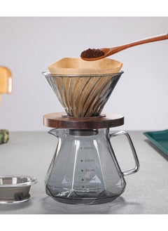 Generic Hand pour coffee pot filter cup set  - Image 3