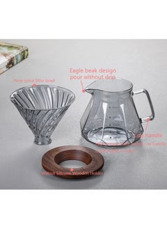 Generic Hand pour coffee pot filter cup set  - Image 4